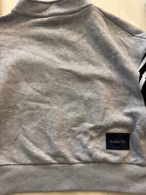 Each x Other Gray half zip pullover hoodie size XL